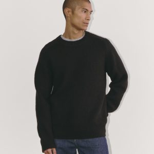 The Cloud Crewneck Sweater | Black