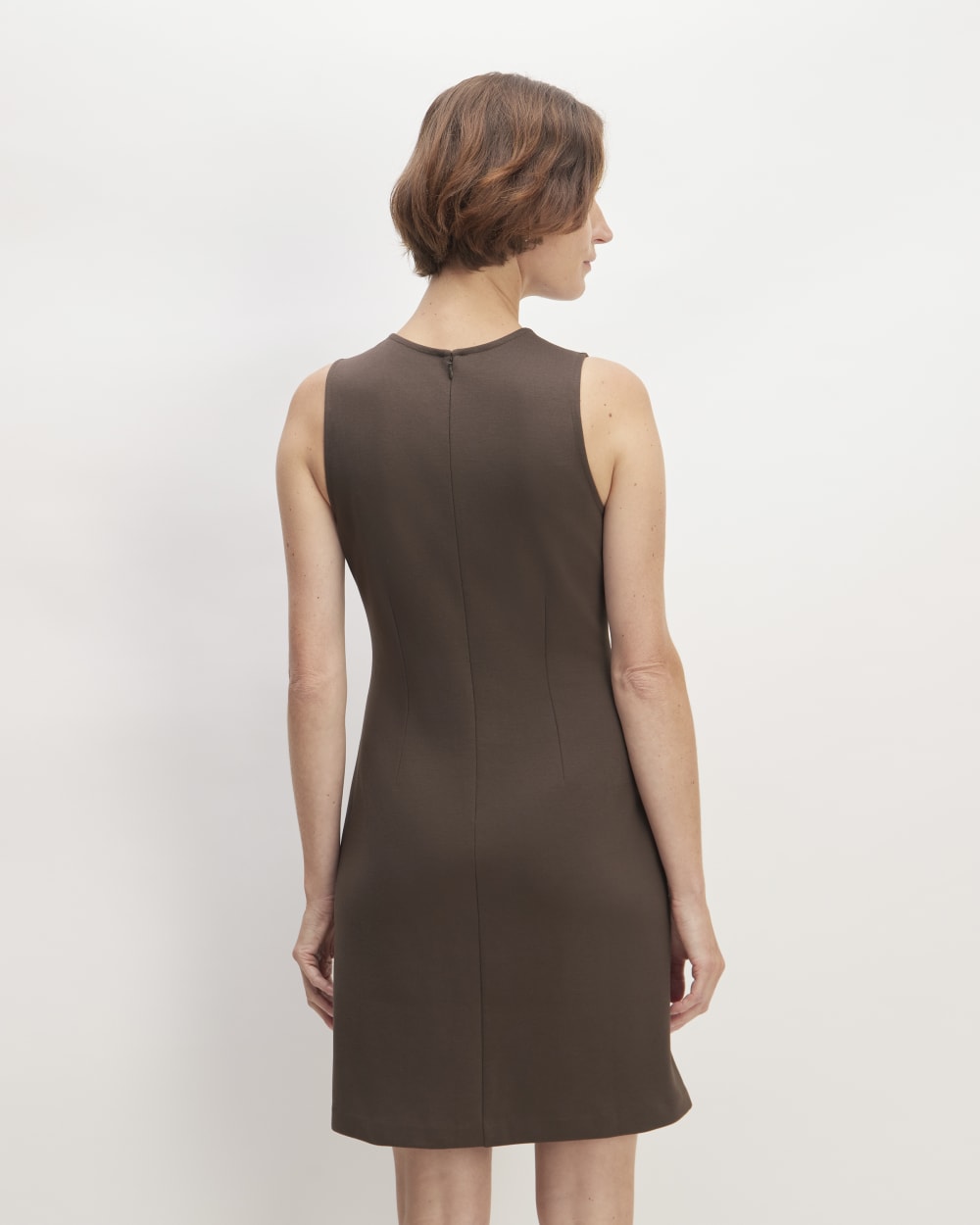 The Dream '90s Shift Dress | Earth Brown - Image 6