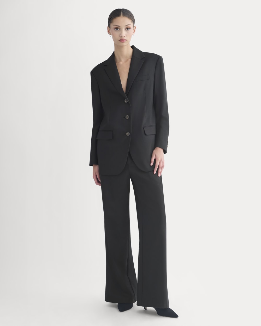 Blazer in Tailor Twill | Black - Image 3