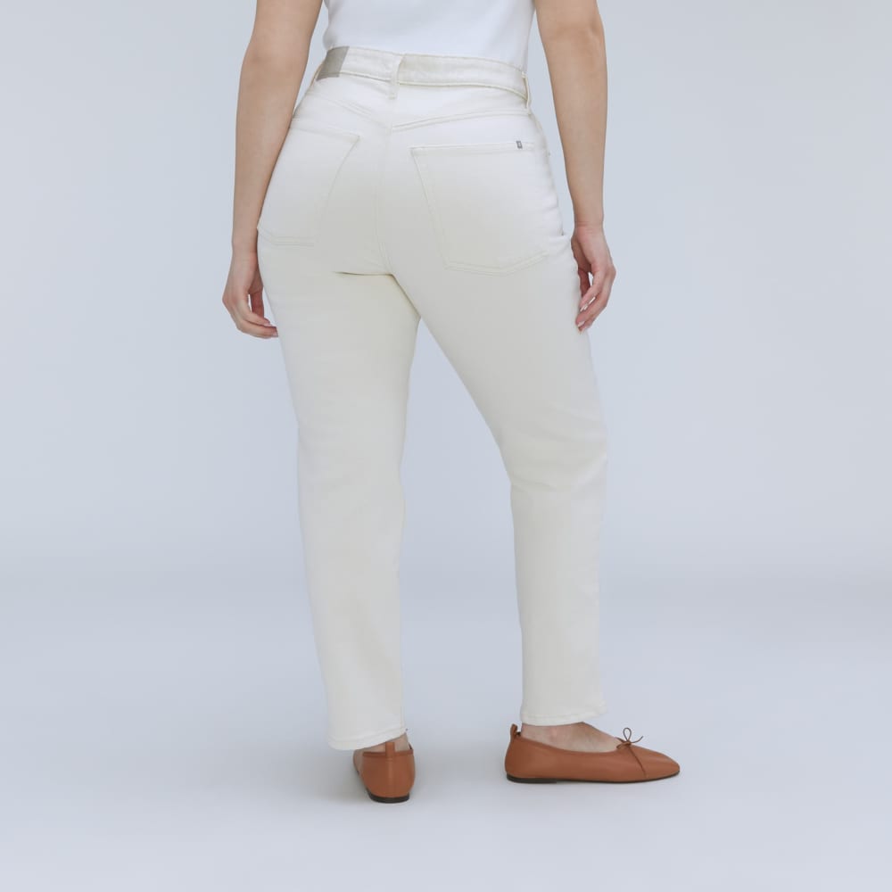 The Cheeky Hourglass Jean | Ecru | 28.5 Inseam - Image 5