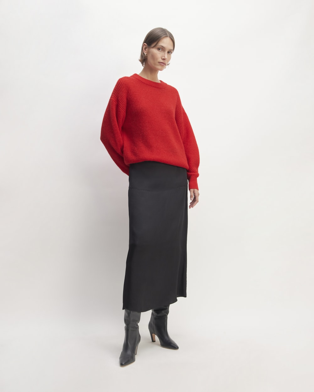 The Cocoon Crew in Alpaca | Classic Red - Image 3