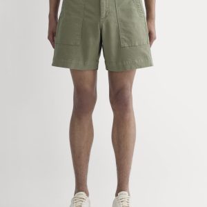 The Canvas Relaxed Short | Lichen Green