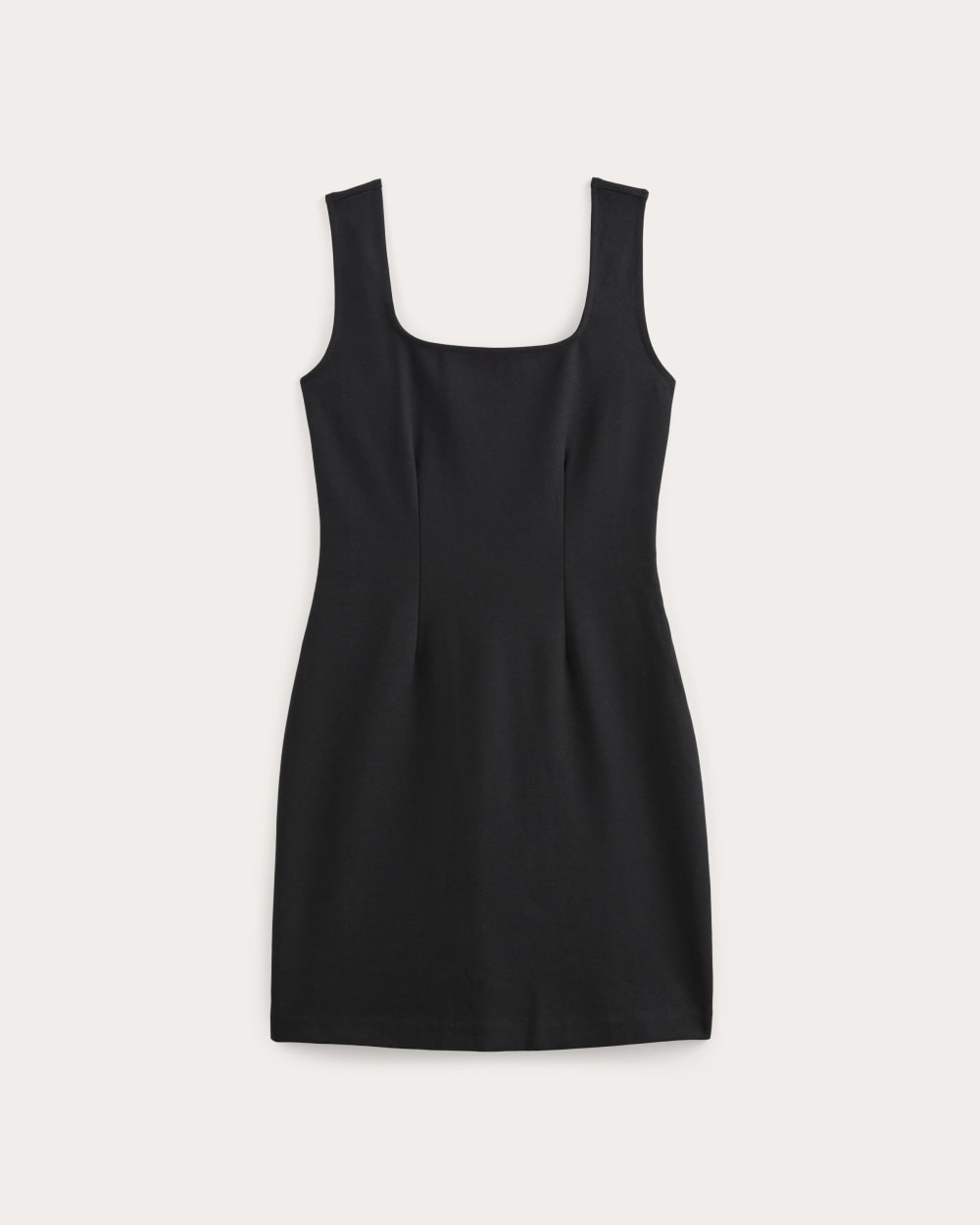 The Dream Square-Neck Dress | Black - Image 2