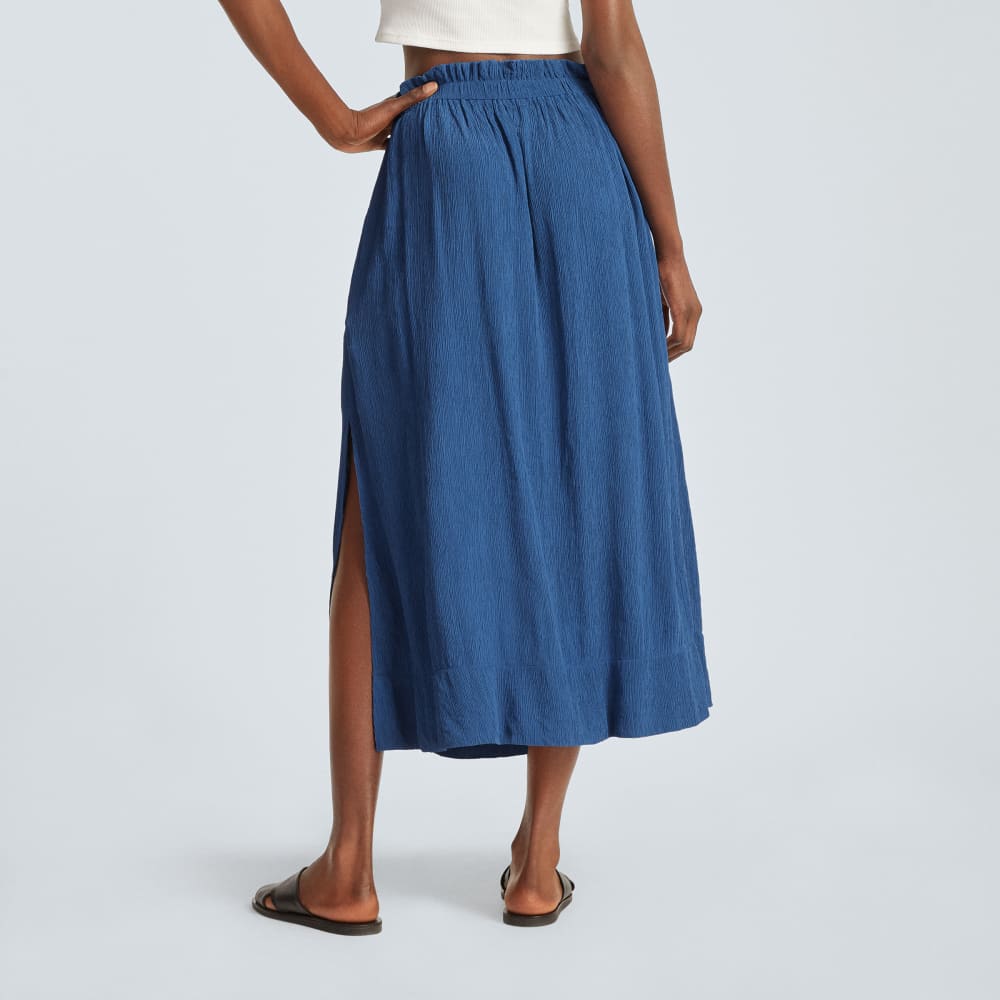 The Naia??Ripple Skirt | Deep Blue - Image 3