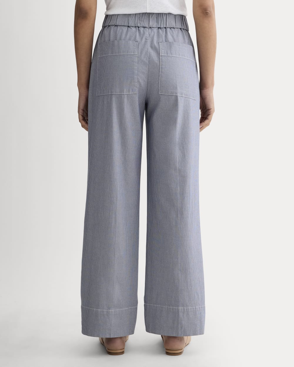 The Easy Pant | Dark Denim Pinstripe - Image 5
