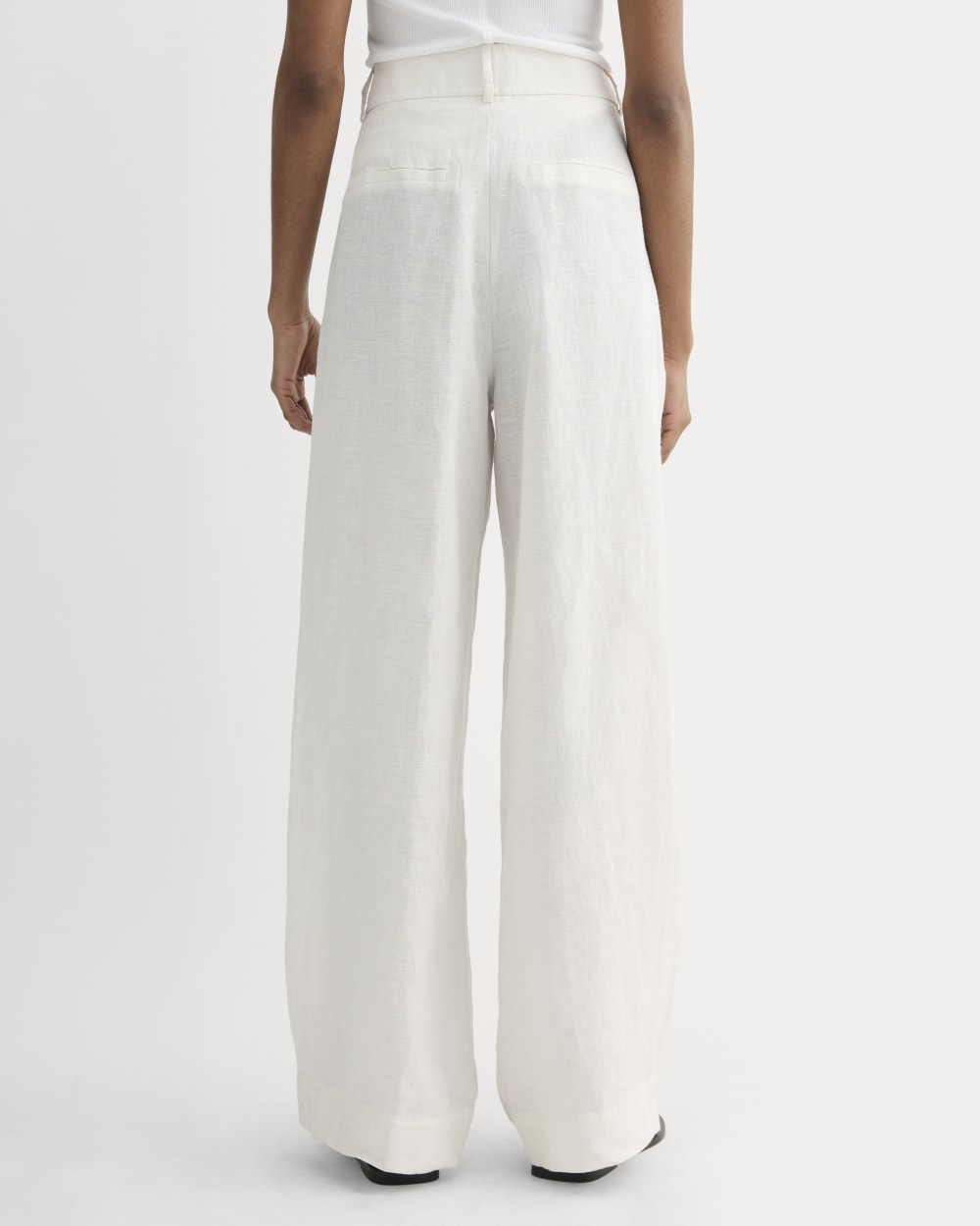 The Linen Way-High® Drape Pant | Natural Chambray - Image 5