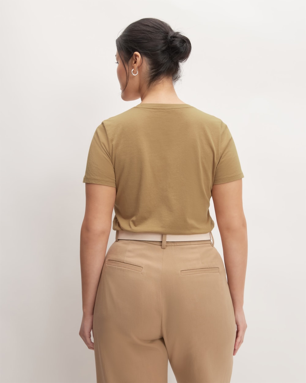 The Organic Cotton Crew Tee | Tiger's Eye - Image 4