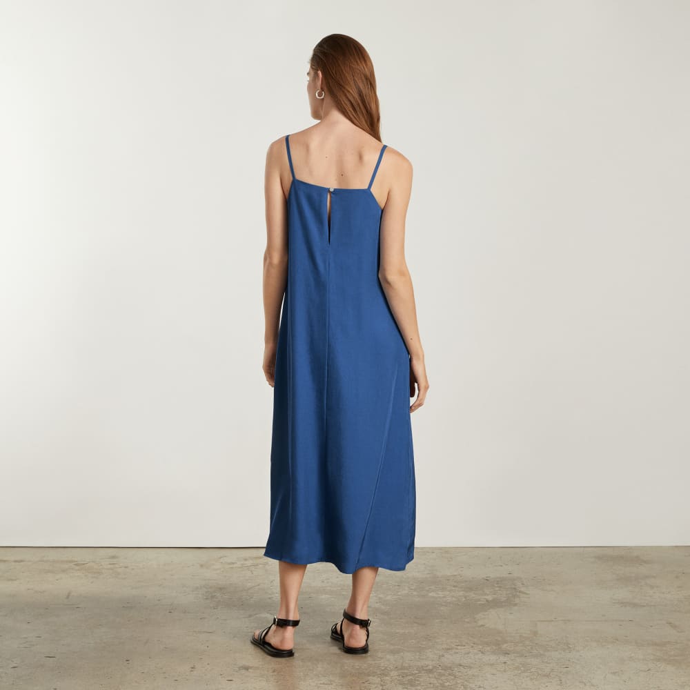 The Japanese GoWeave? Slip Dress | Deep Blue - Image 3