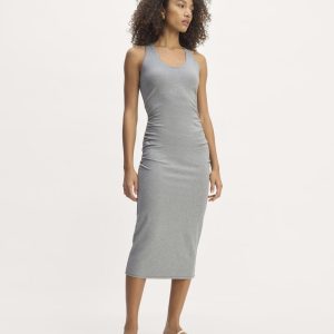 The Form Racerback Dress | Mid Heather Grey