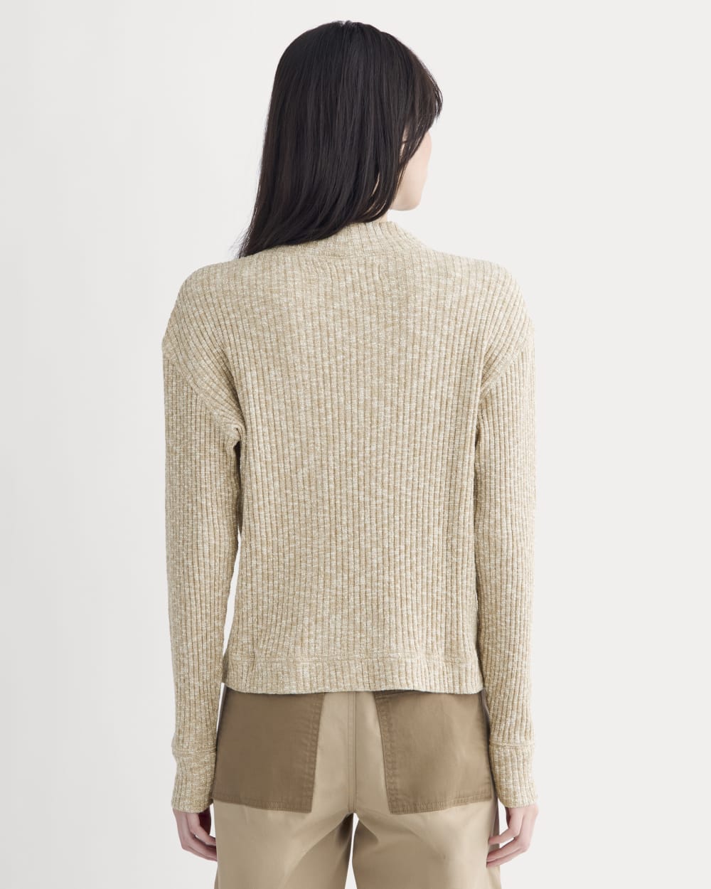 The Cozy Rib Funnel-Neck | Cornstalk / Bone Twist - Image 5