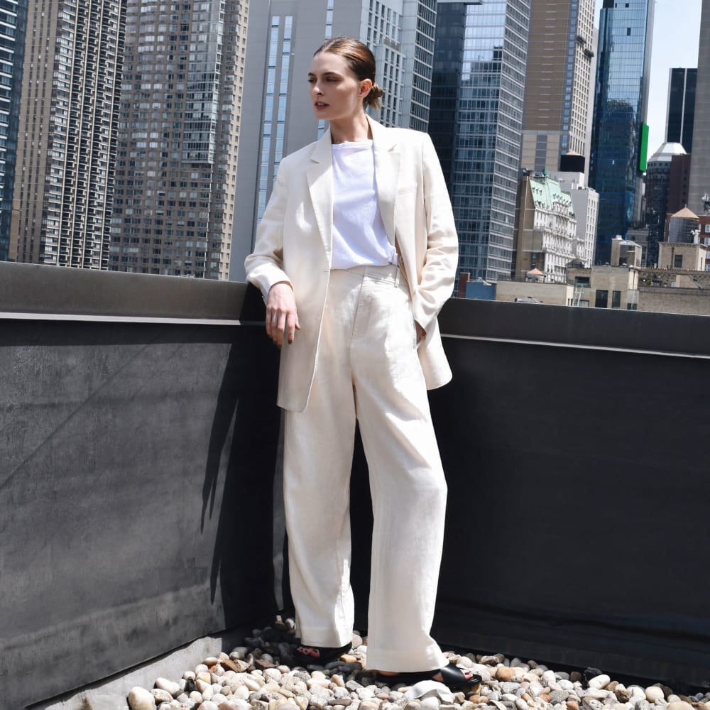 The Linen Way-High® Drape Pant | Canvas - Image 7