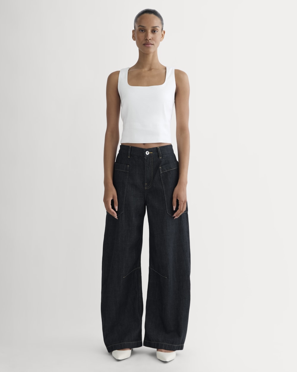 The Gardener Pull-On Jean | Dark Indigo