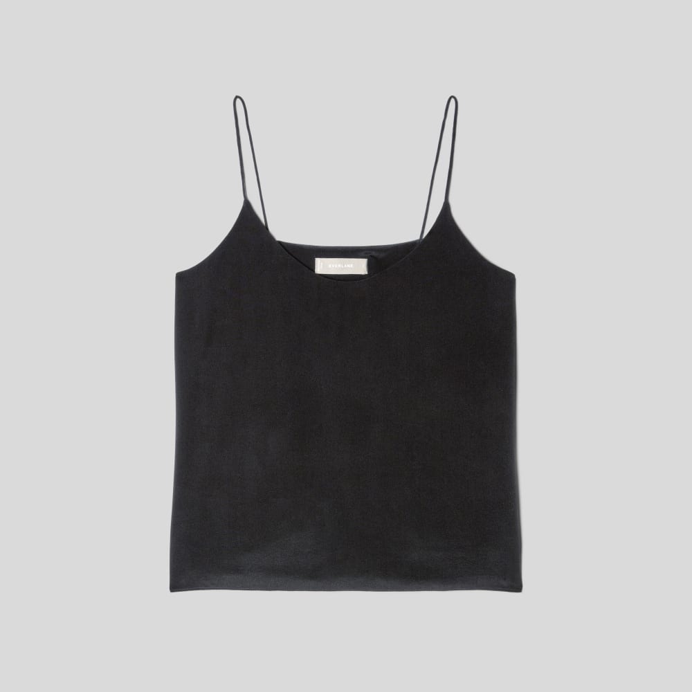 The Washable Clean Silk Cami | Black - Image 2
