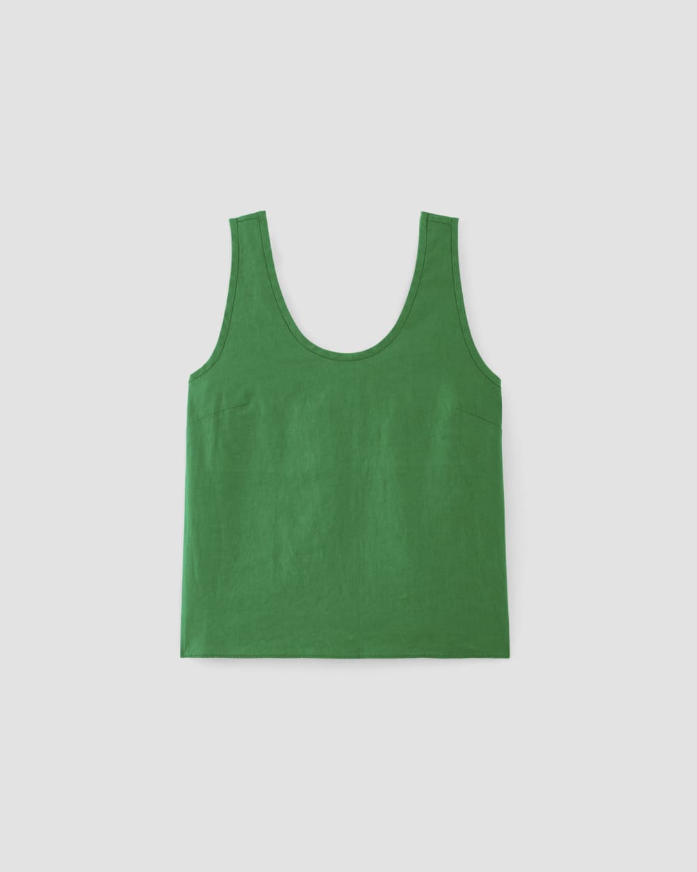 The Scoop Tank in Linen | Grass Green - Image 2