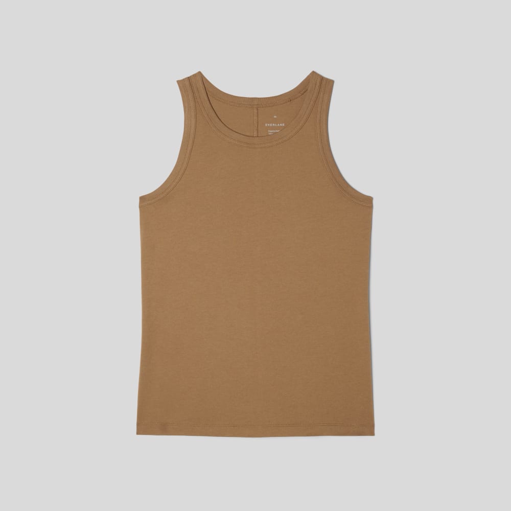 The Tank in Essential Cotton | Toasted Coconut - Image 2