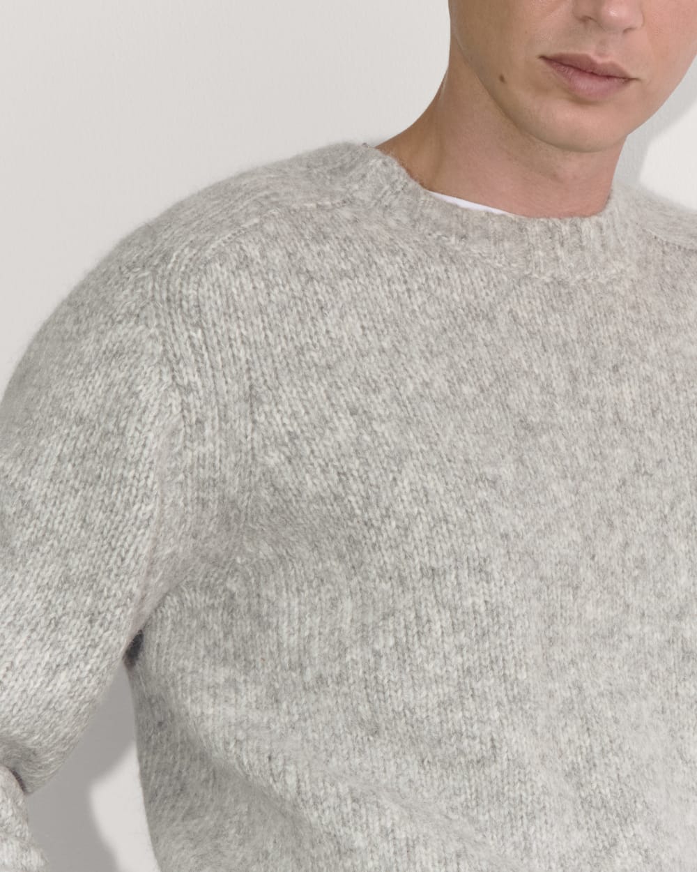 The Cloud Crewneck Sweater | Heather Grey - Image 4