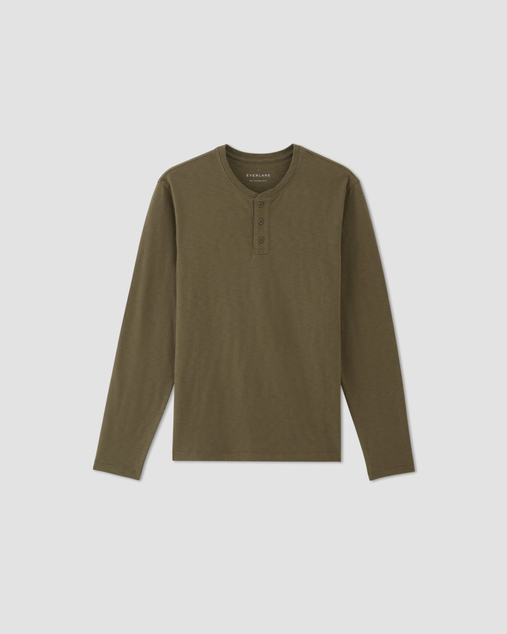 The Slub Long-Sleeve Henley | Beech - Image 2
