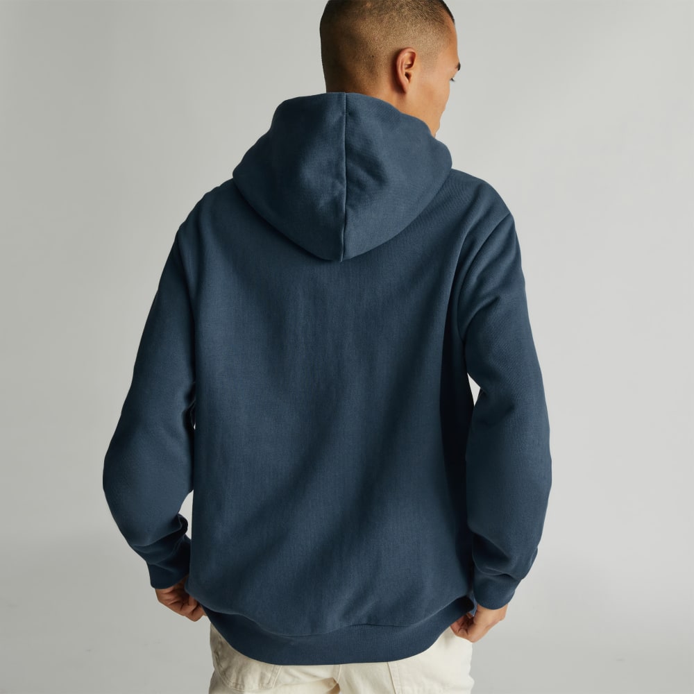 The Organic Track Full Zip | Kingfisher Blue - Image 3