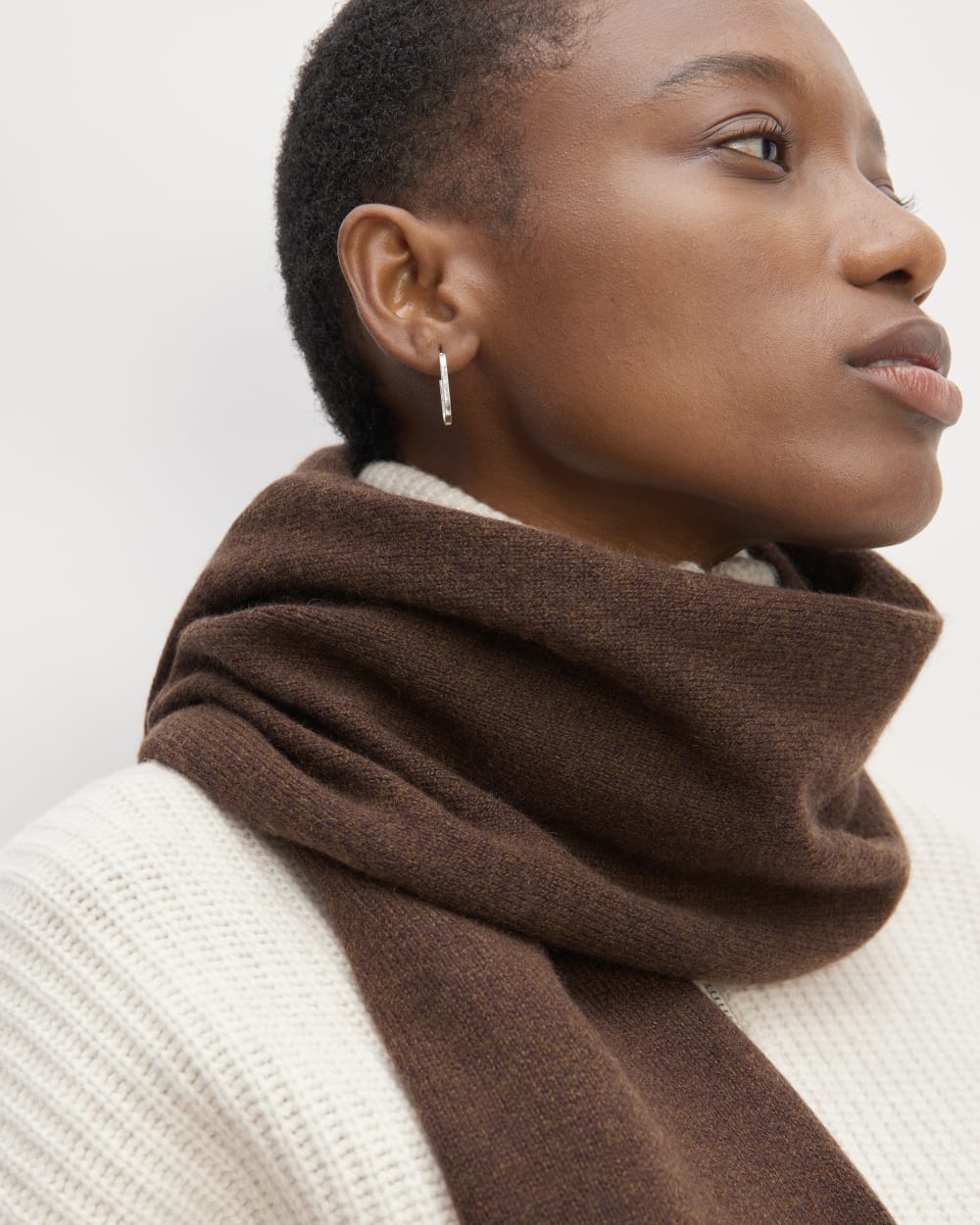 The ReCashmere Scarf | Heather Cocoa - Image 3