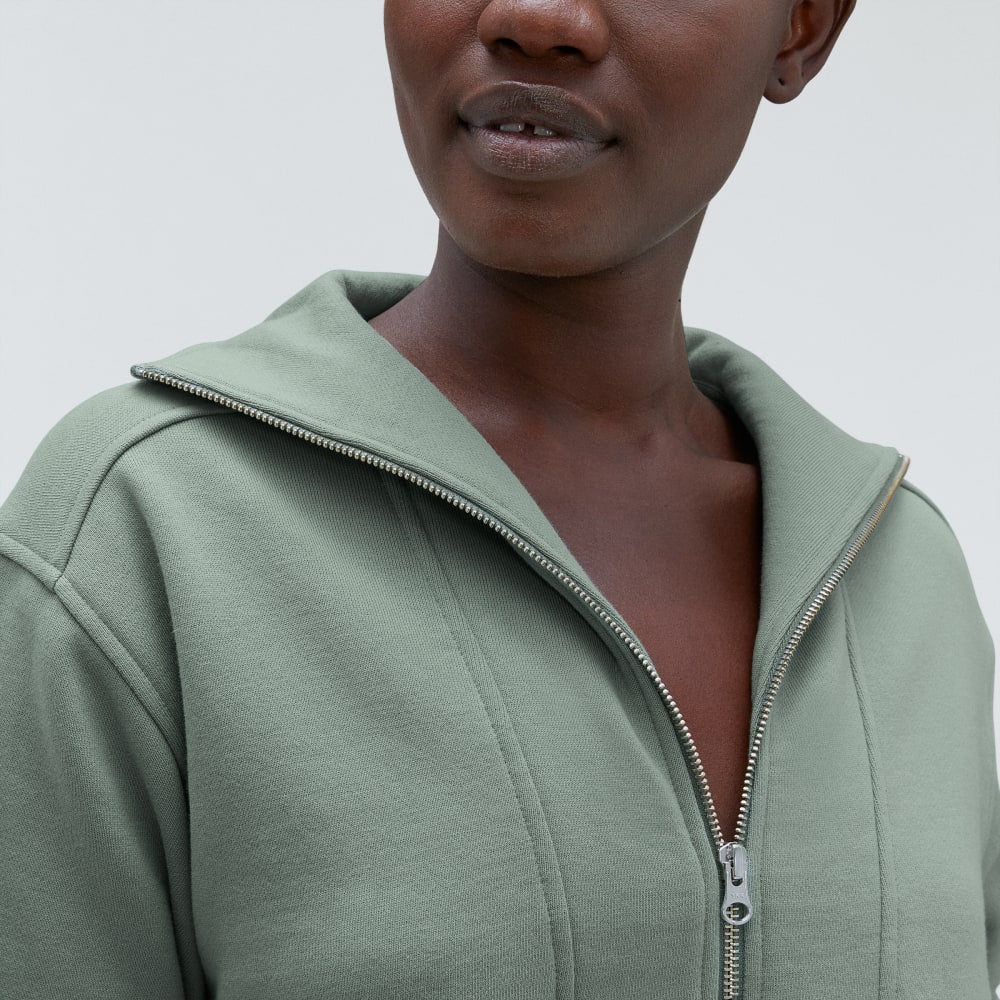 The Track Half-Zip | Lily Pad - Image 4