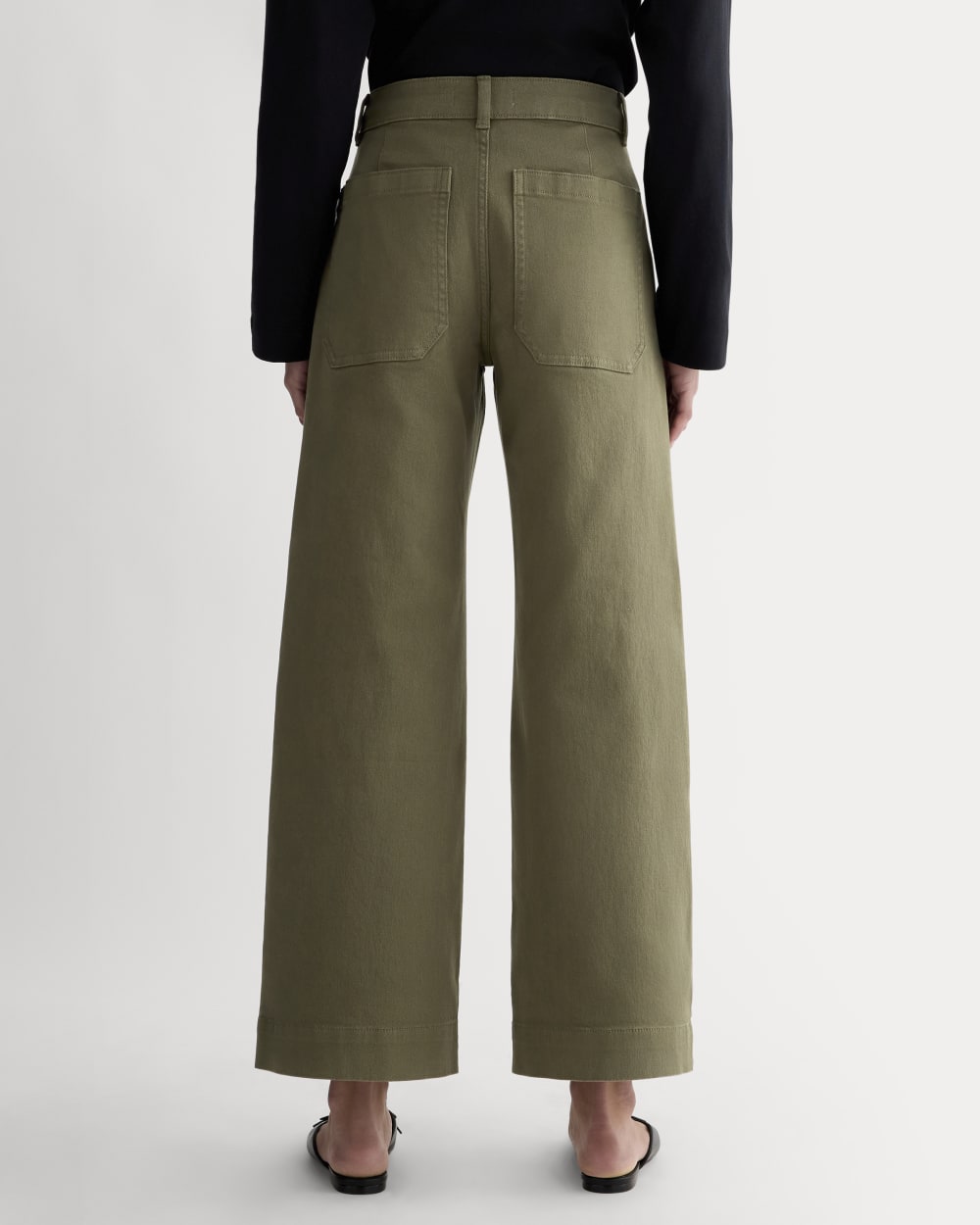 The Utility Wide-Leg Pant | Kalamata - Image 6