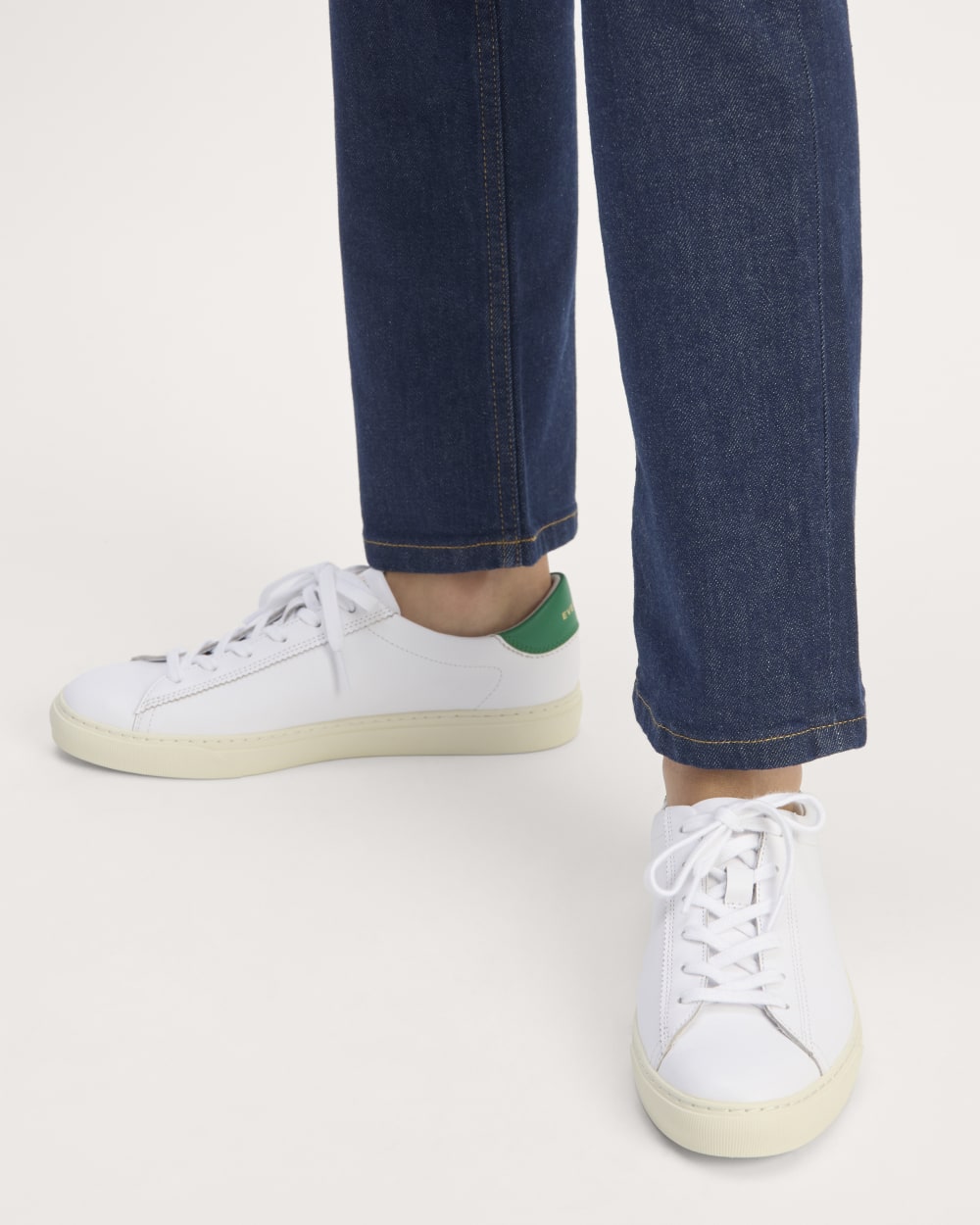 The Day Sneaker | White / Grass Green - Image 2