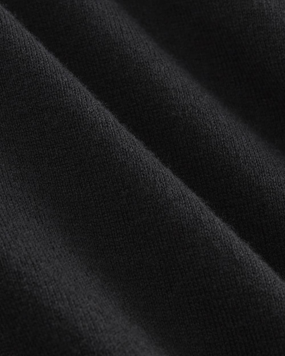 The Cropped Cardigan in Cotton Cashmere | Black - Image 6