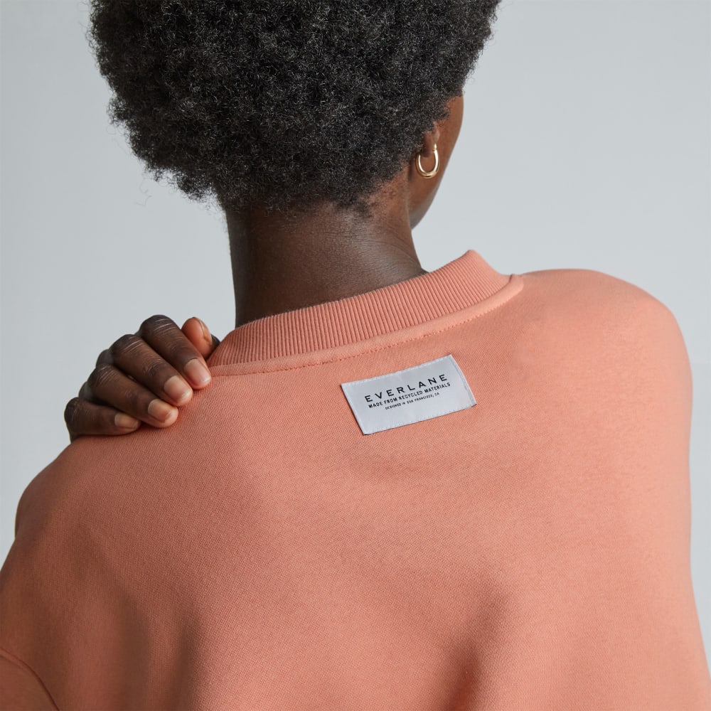 The ReTrack Oversized Crew | Light Rose - Image 5