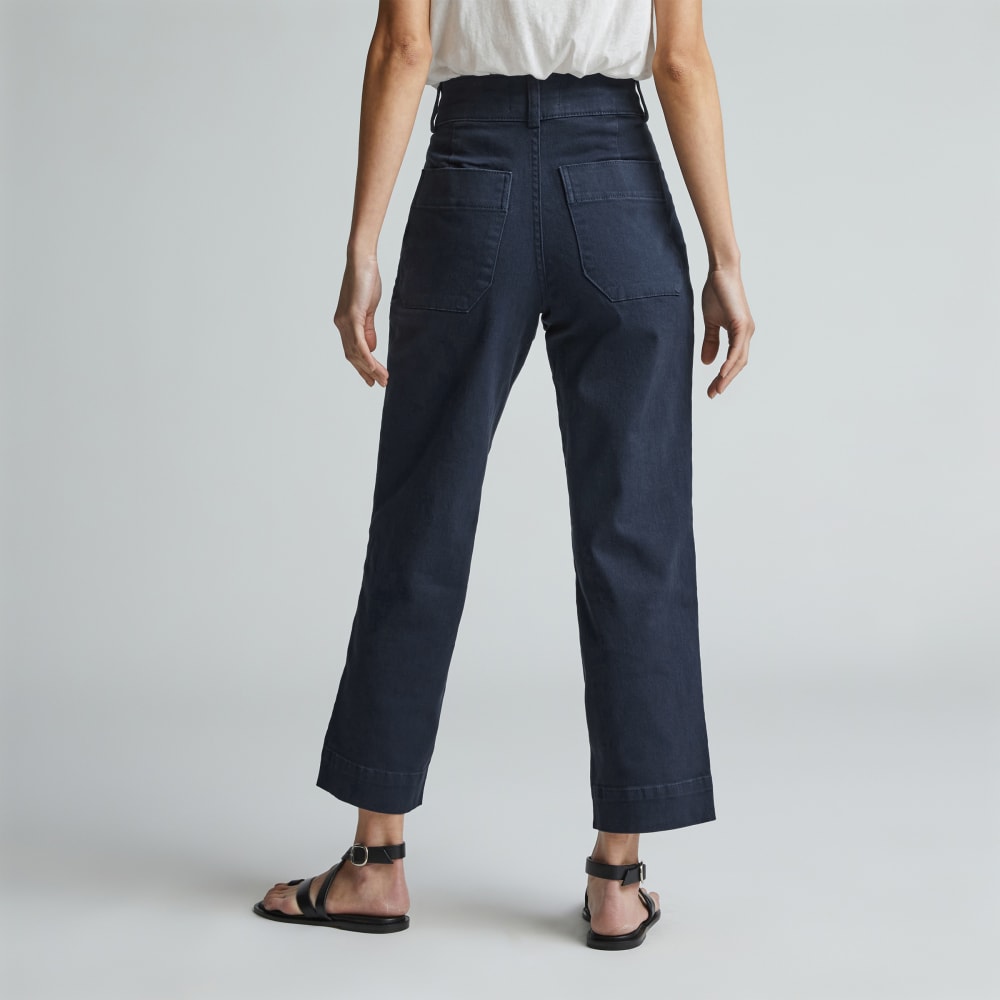 The Organic Straight-Leg Pant | Navy - Image 6