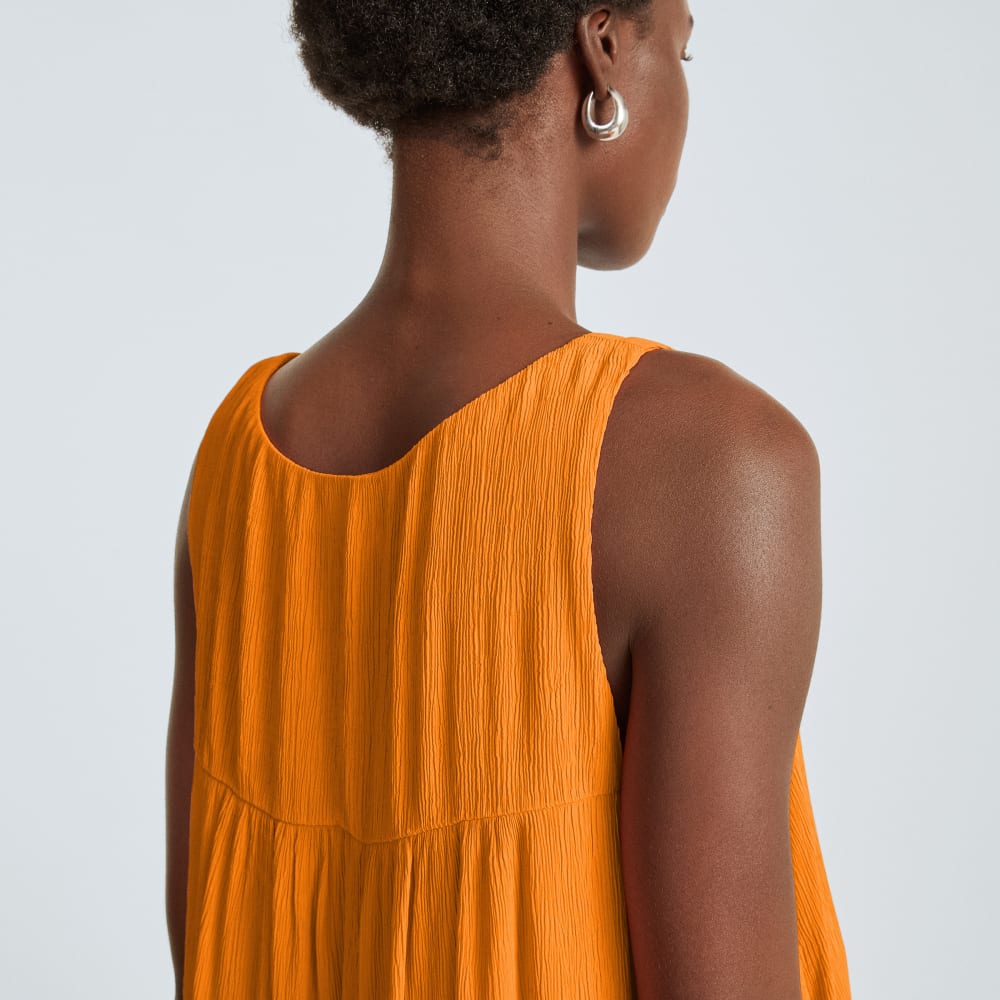 The Naia? Ripple Tank Dress | Turmeric - Image 6