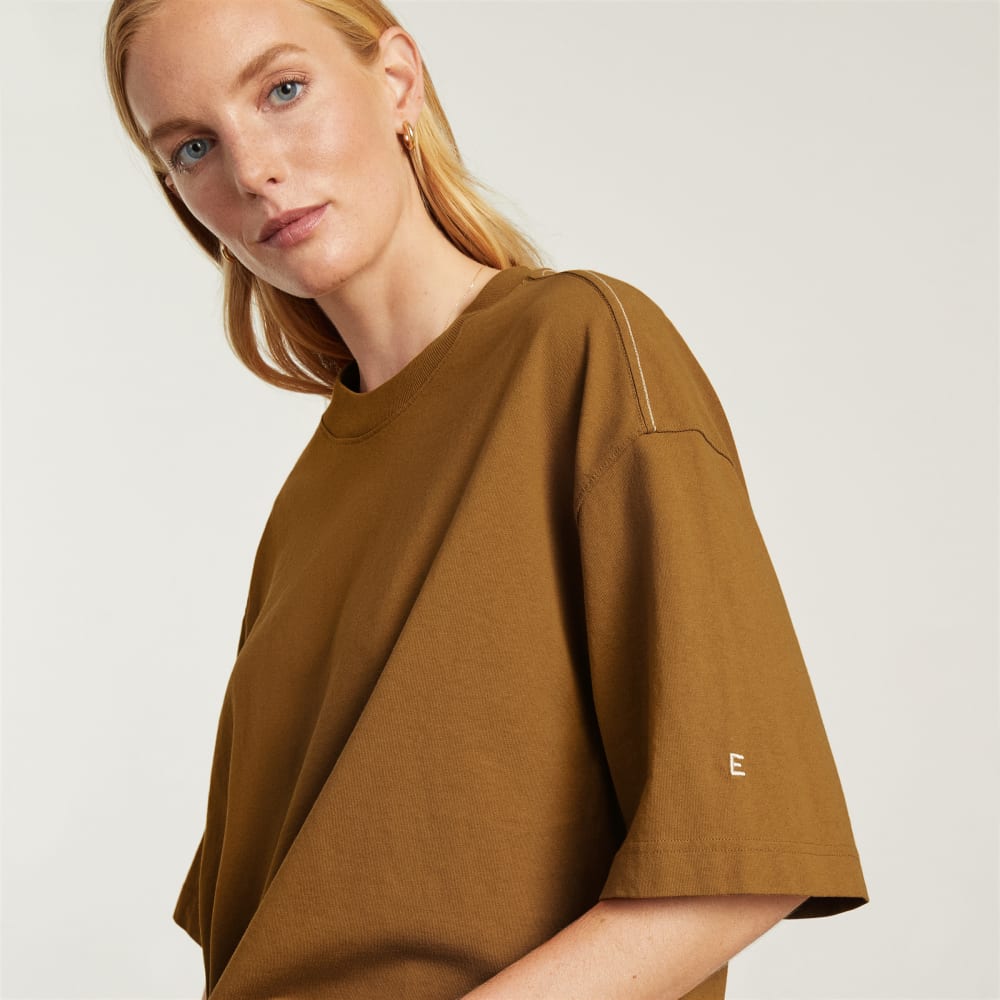 The Premium Weight Relaxed Tee | Tawny Brown - Image 5