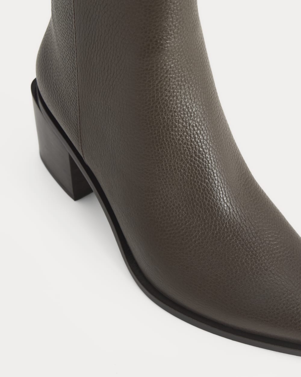 Studio Block Heel Boot | Brown - Image 5