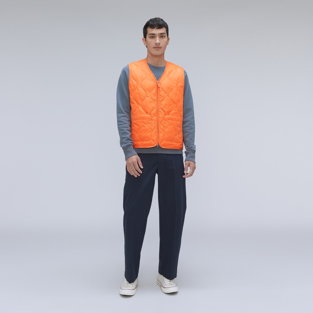 The ReNew Liner Vest | Safety Orange - Image 4