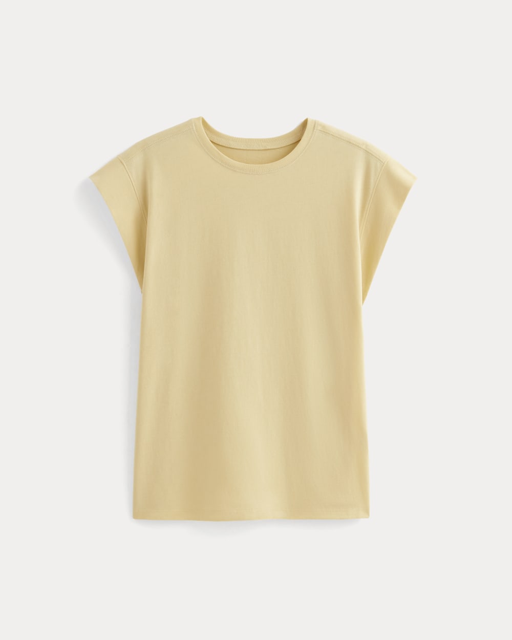 The Muscle Tee in Essential Cotton | Banana Crepe - Image 2