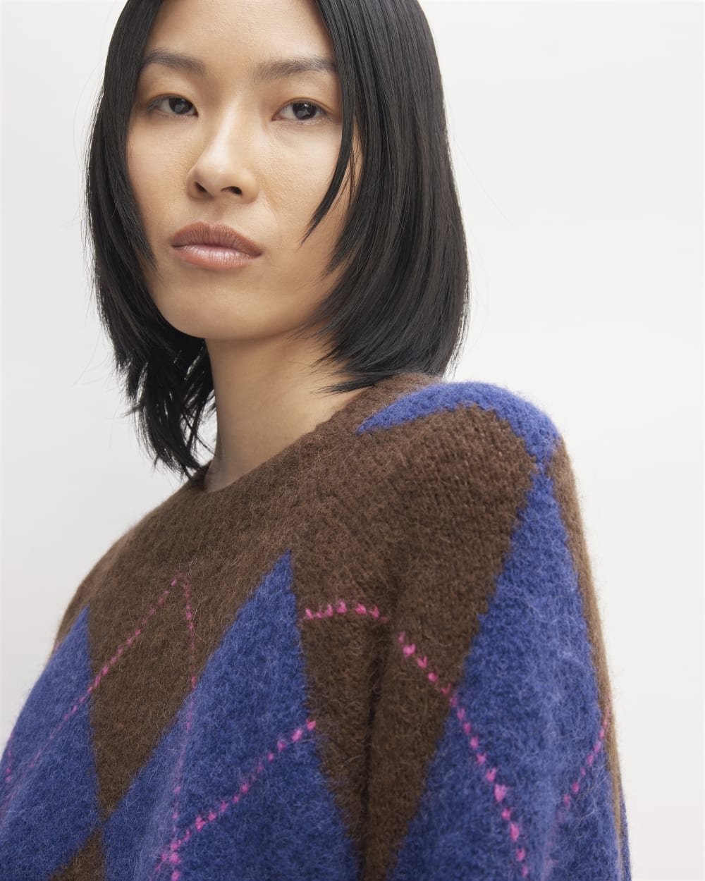 The SuperFuzz Alpaca Crew | Ocean Cavern / Hot Fudge / Fuchsia Pink - Image 4