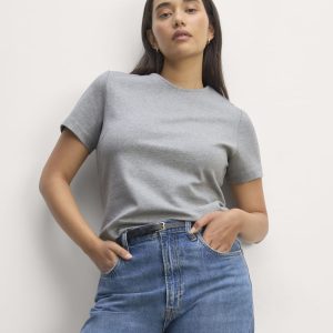 The Dream Tee | Mid Heather Grey