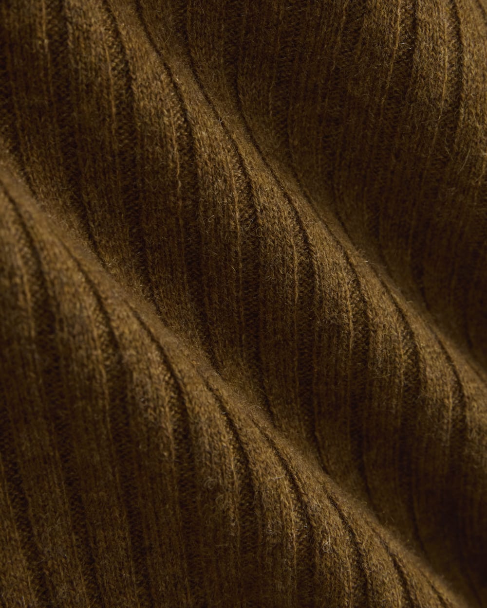 Cashmere Long-Sleeve Mini Dress | Heathered Toffee - Image 5