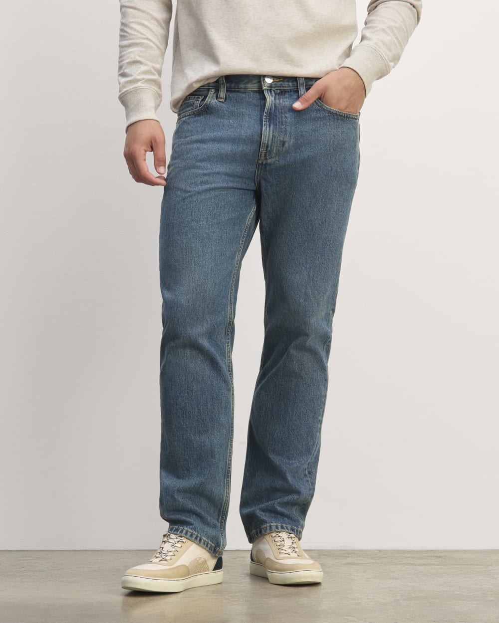 The Authentic Straight Jean | Whisper Blue - Image 3
