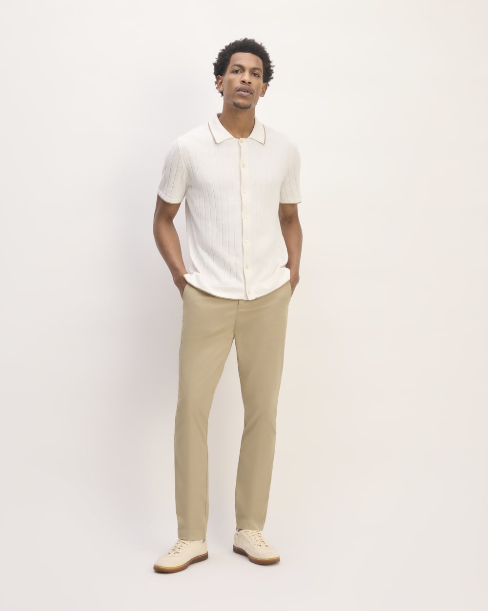 The Relaxed Taper Air Chino | Trench Coat Khaki