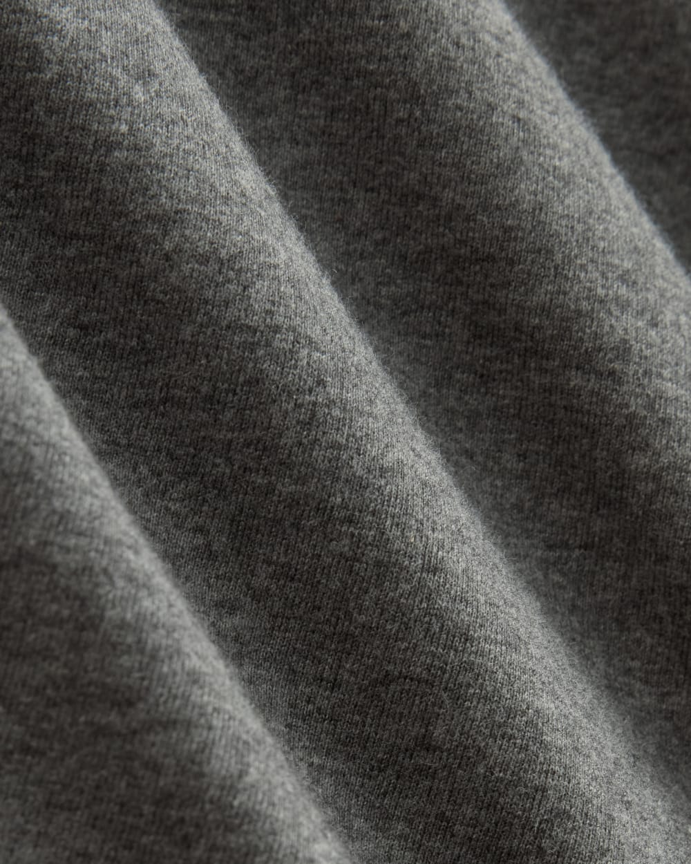 The Box-Cut Tee in Essential Cotton | Heathered Charcoal | Pocket - Image 5