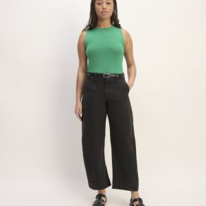 The Summer Barrel Jean | Ash Black