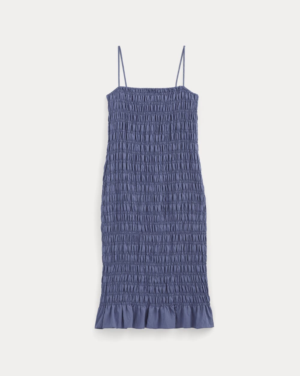 The Smocked Column Dress | Blue Dusk - Image 2