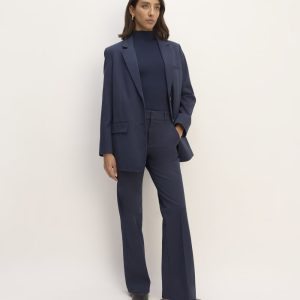 The Bi-Stretch Flare Pant | Navy