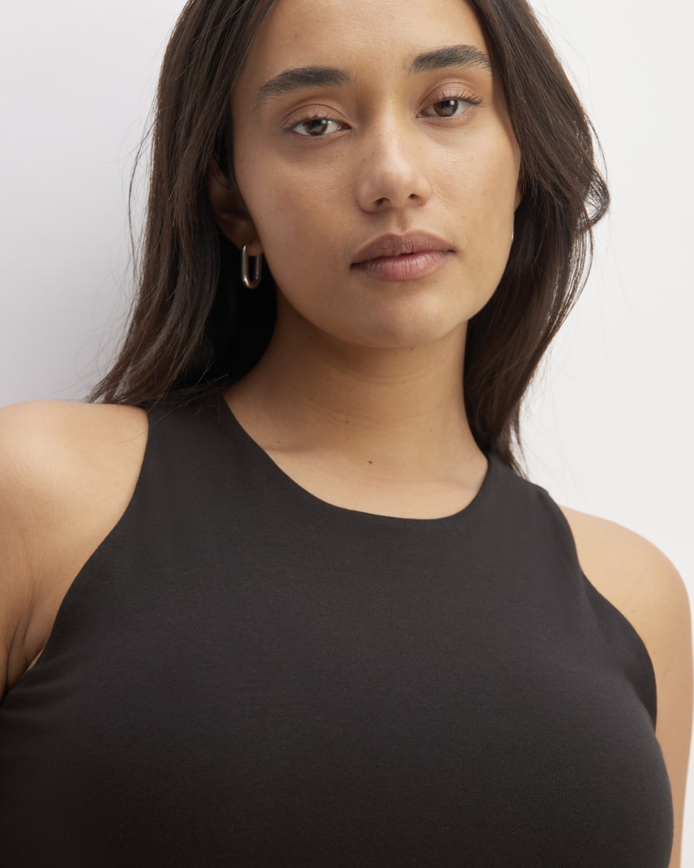 The Supima? High-Neck Riviera Dress | Black - Image 5