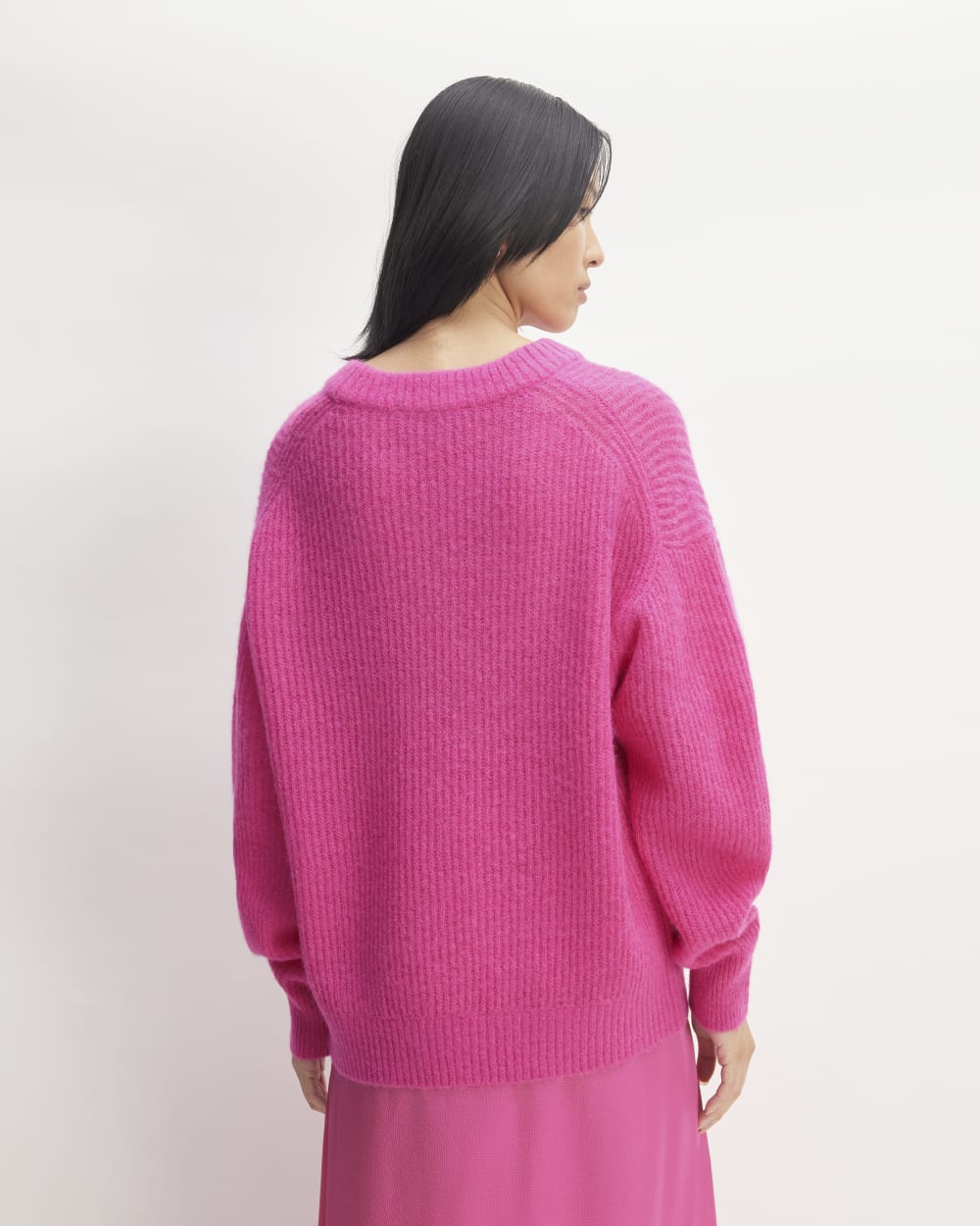 The Cocoon Crew in Alpaca | Fuchsia Pink - Image 4