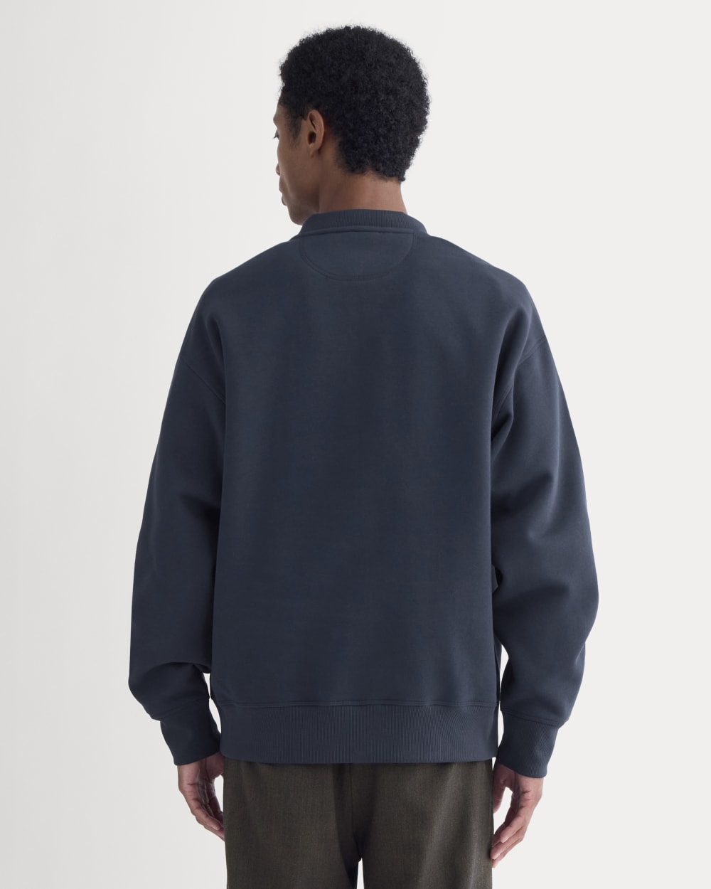 Luxe Fleece Half-Zip Pullover | Deep Navy - Image 5