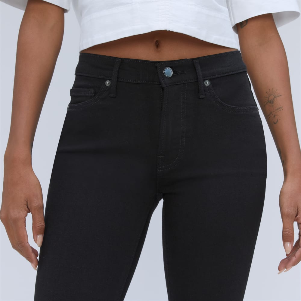 The Mid-Rise Skinny Stretch Jean | Black - Image 4