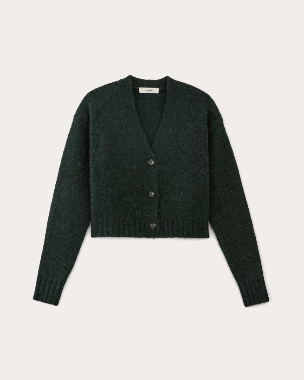 The Boxy Cardigan in Alpaca | Scarab - Image 2