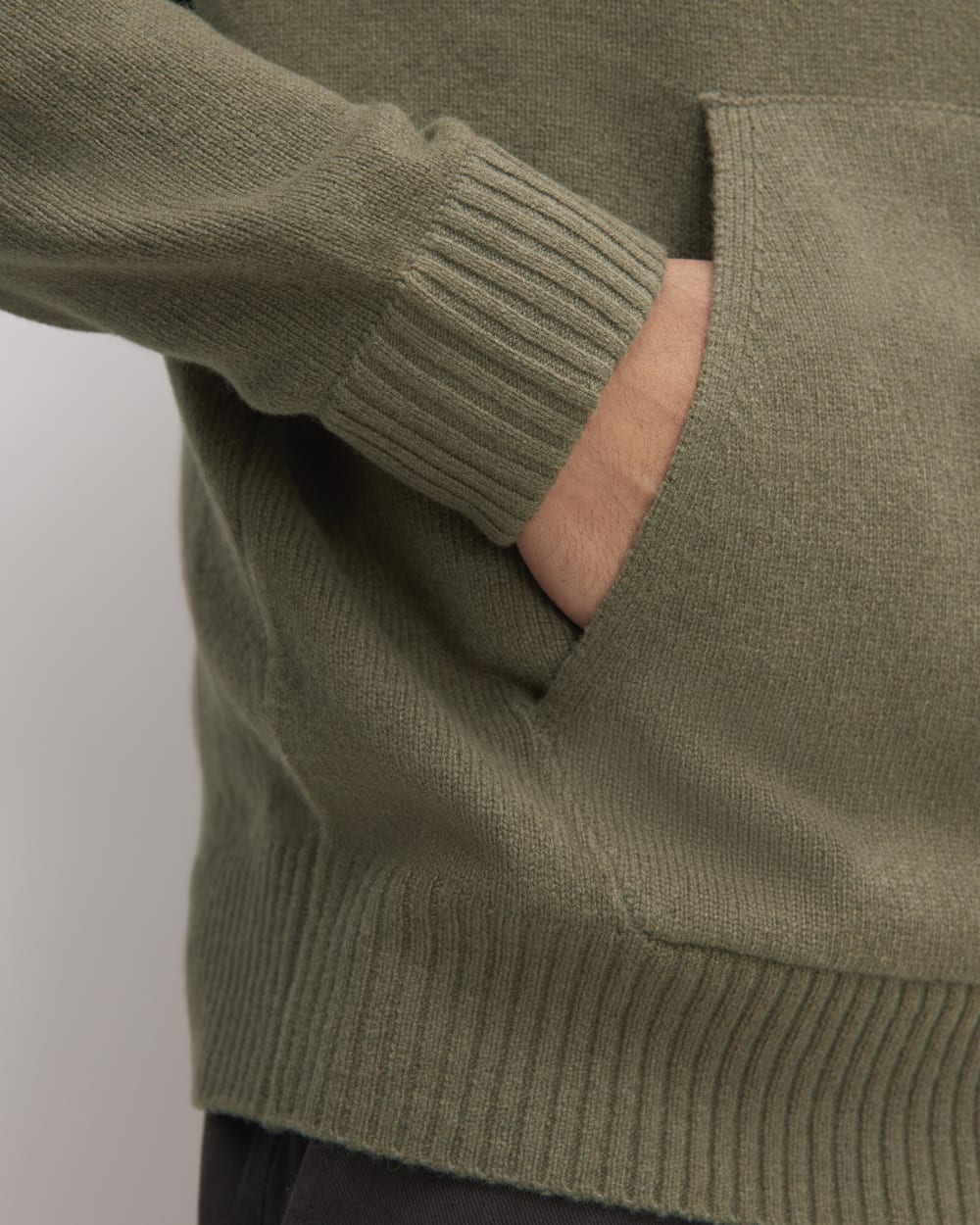 The Felted Merino Hoodie | Kalamata - Image 5