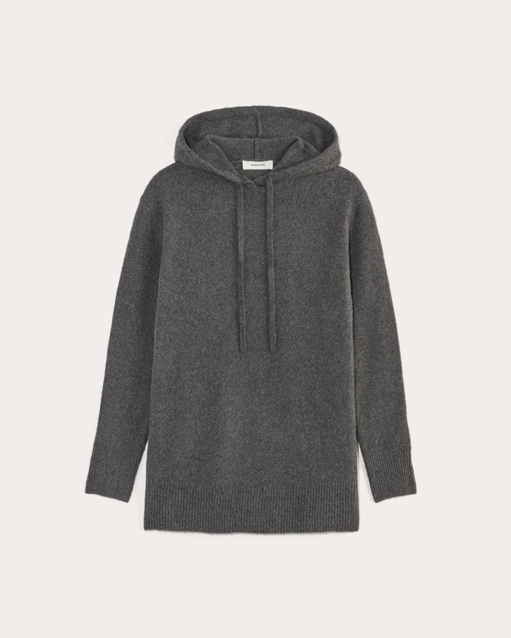 The Oversized Hoodie in Plush Cotton | Charcoal - Image 2